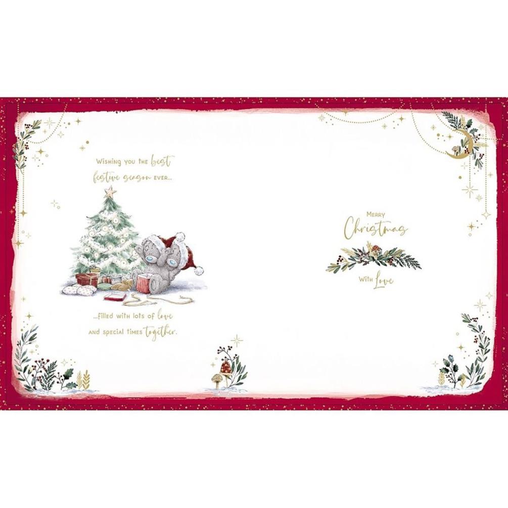 Beautiful Girlfriend Me to You Bear Boxed Christmas Card Extra Image 1